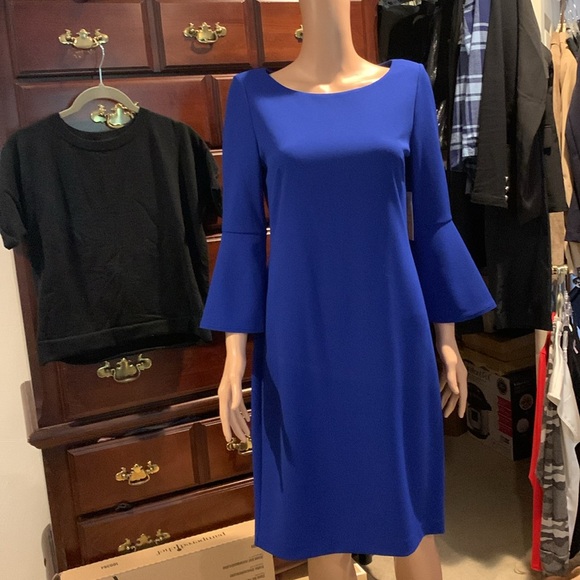 Jessica Howard Bell Sleeve Evening Dress - Picture 6 of 7